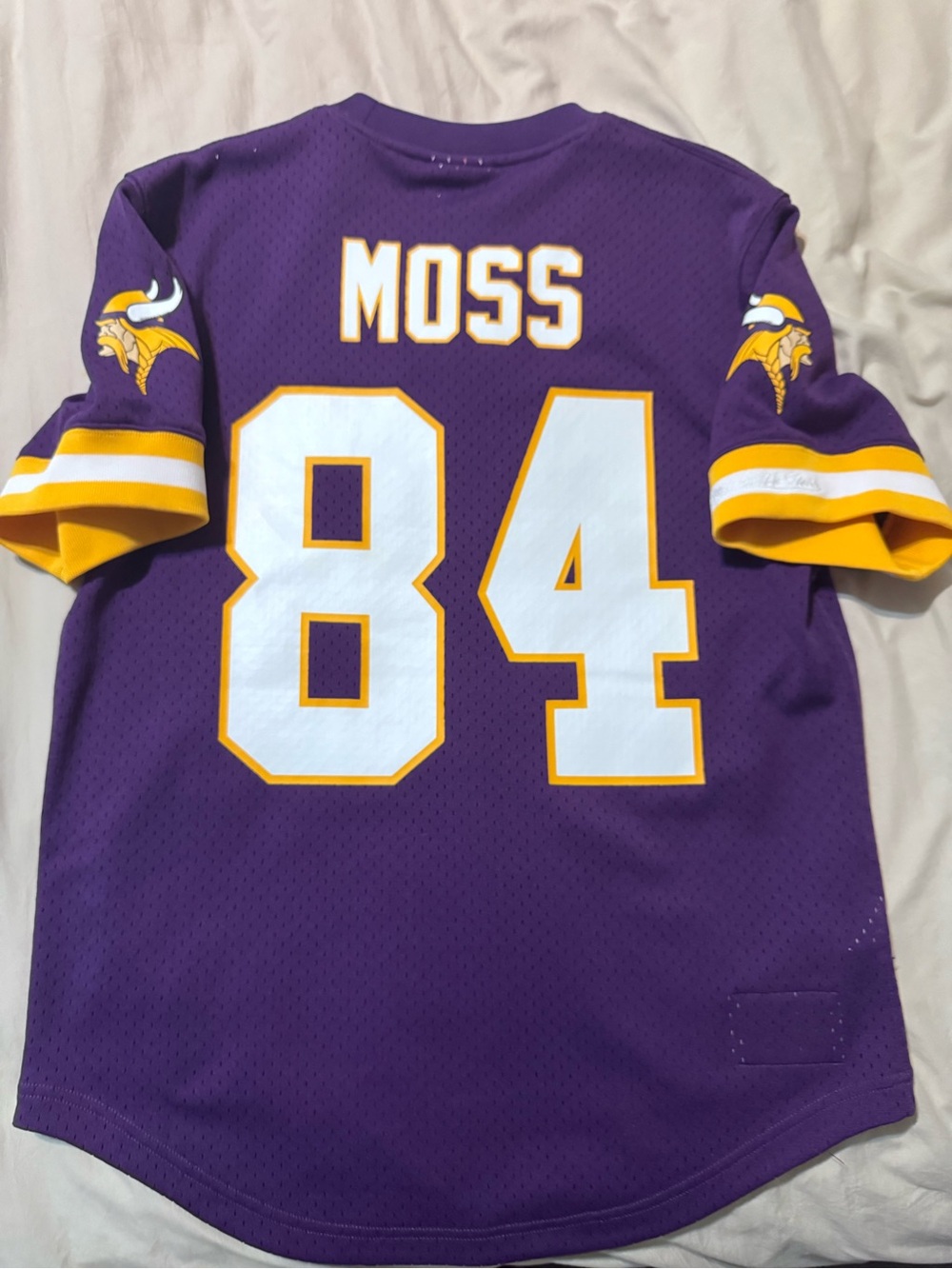 Randy Moss Minnesota Vikings Mitchell & Ness Retired Player - mesh top size M - Picture 2 of 4